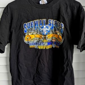 Vintage 2000 Subway Series New York Mets vs. Yankees size XL